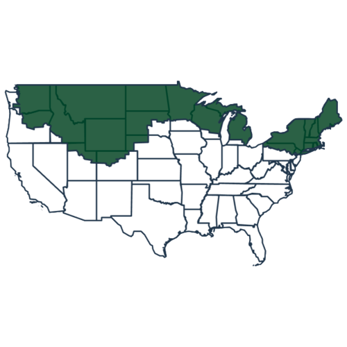 Deer Diesel 88 growing zones map